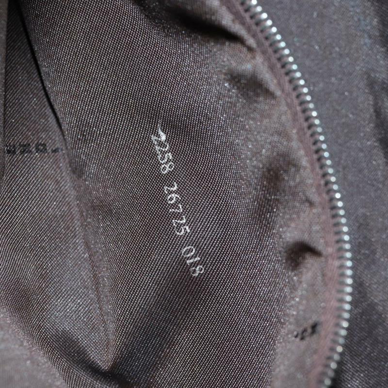 【日本直送】FENDI Zucca 帆布 Mamma Baguette 單肩包 黑棕色 正品 143821V-10