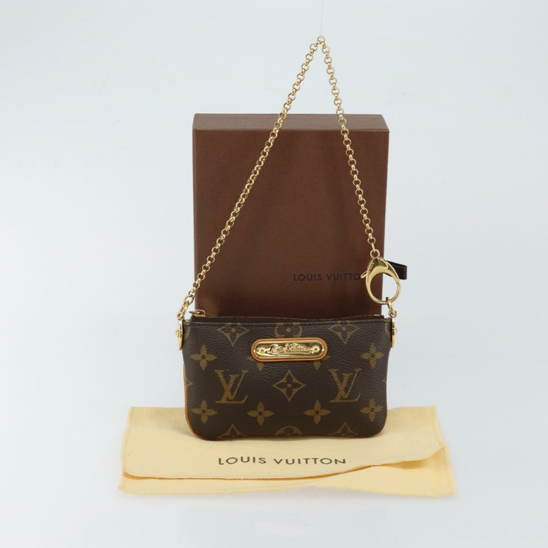 【日本直送】路易威登 Monogram Pochette Mira PM 配件袋 M60095 LV 授權 143910V-11