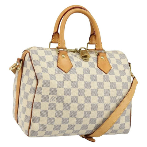 路易威登 Damier Azur Speedy Bandouliere 25 手提包 N41000 LV 授權 143958V