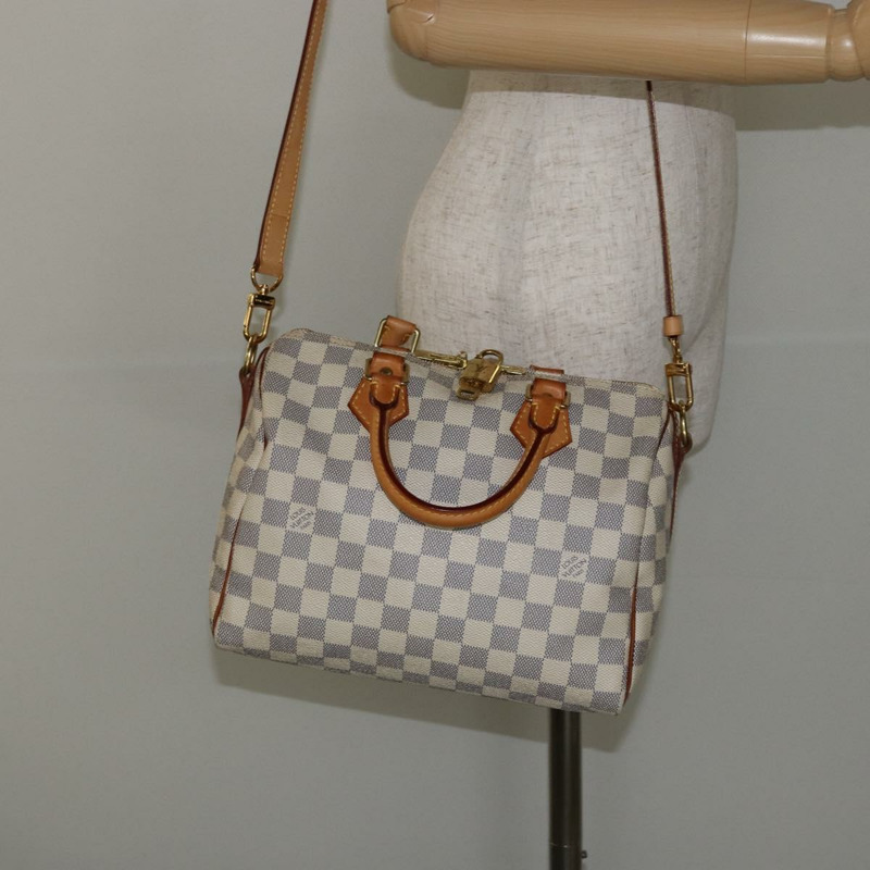 【日本直送】路易威登 Damier Azur Speedy Bandouliere 25 手提包 N41000 LV 授權 143958V-24