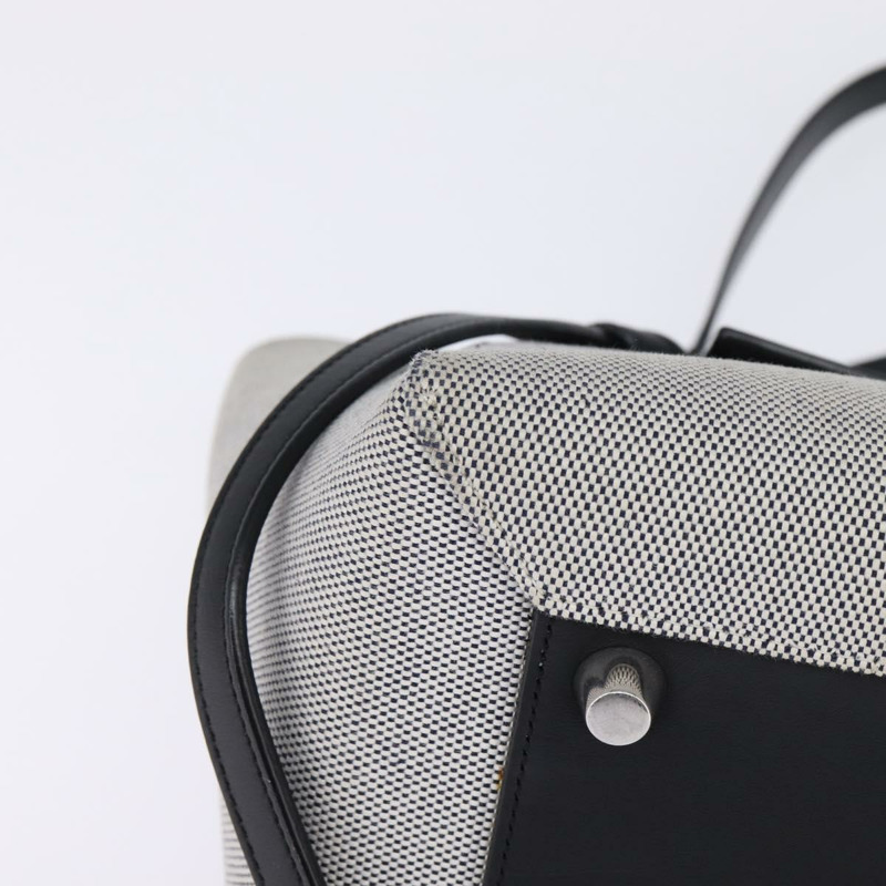【日本直送】CELINE 腰包手袋帆布皮革灰色銀色正品 BA6188-15