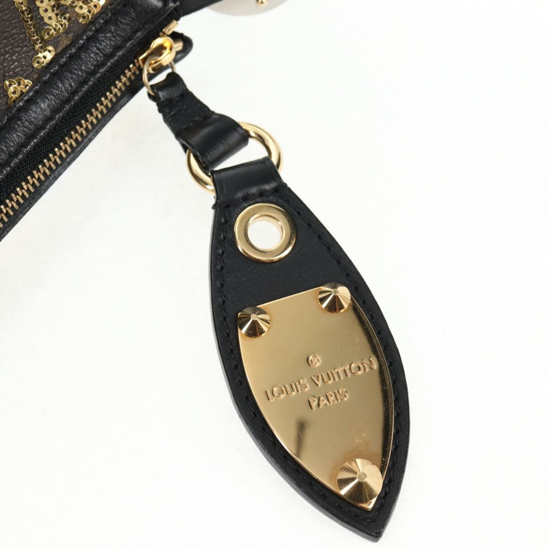 【日本直送】路易威登 Monogram Eclipse 亮片手拿包配件 M40248 正品 BA6102V-20