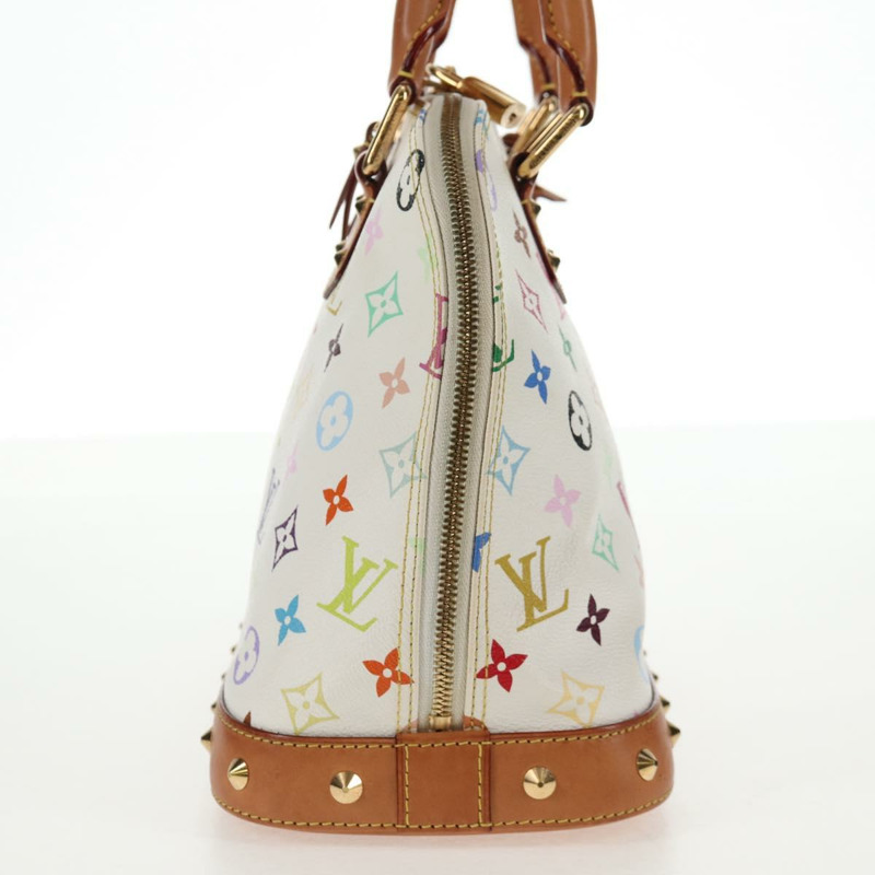 【日本直送】路易威登 Monogram 多色 Alma 手提包白色 M92647 LV 授權 133443V-3