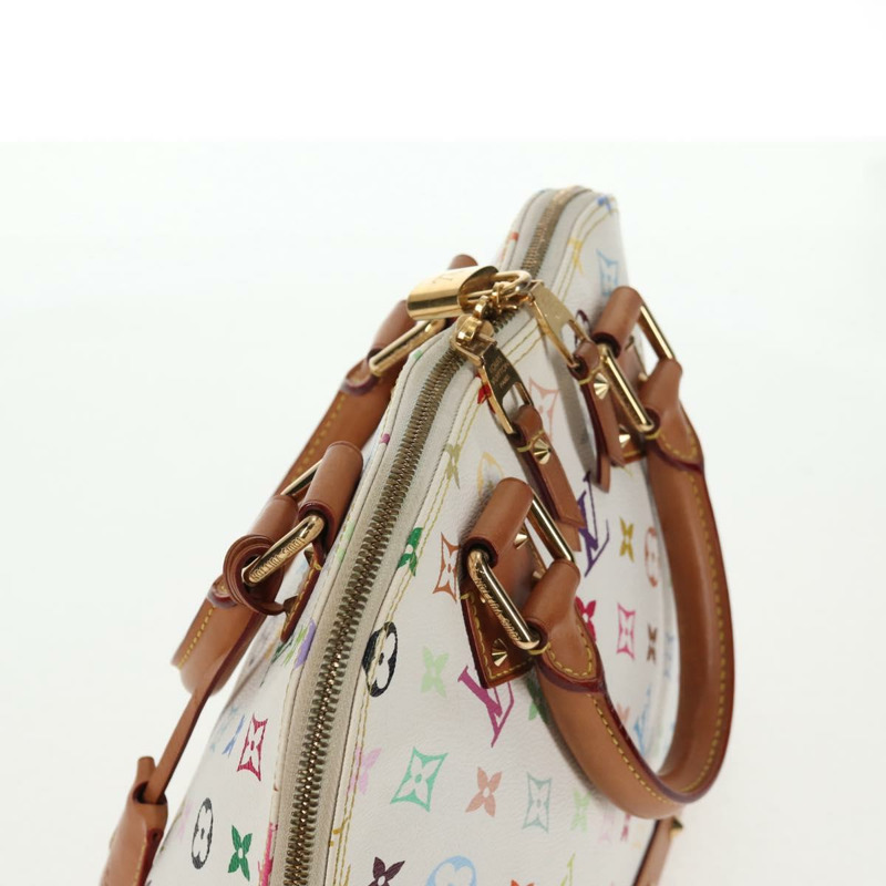 【日本直送】路易威登 Monogram 多色 Alma 手提包白色 M92647 LV 授權 133443V-5