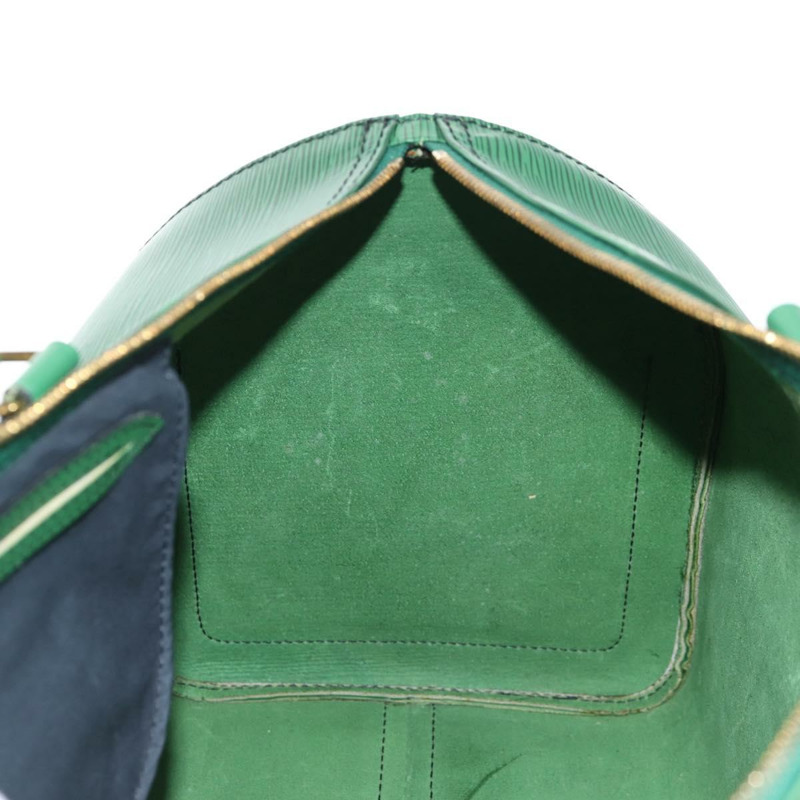 【日本直送】路易威登 Epi Speedy 40 手提包 綠色 M42984 LV 授權 144244A-21