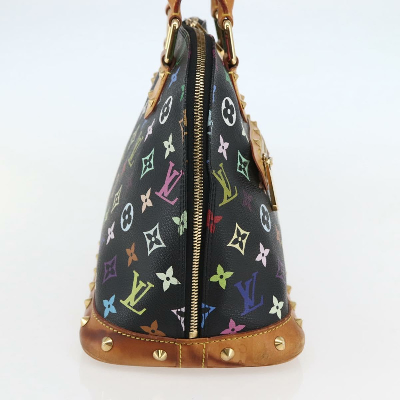 【日本直送】路易威登 Monogram 多色 Alma 手提包 黑色 M92646 LV 授權 128178A-2