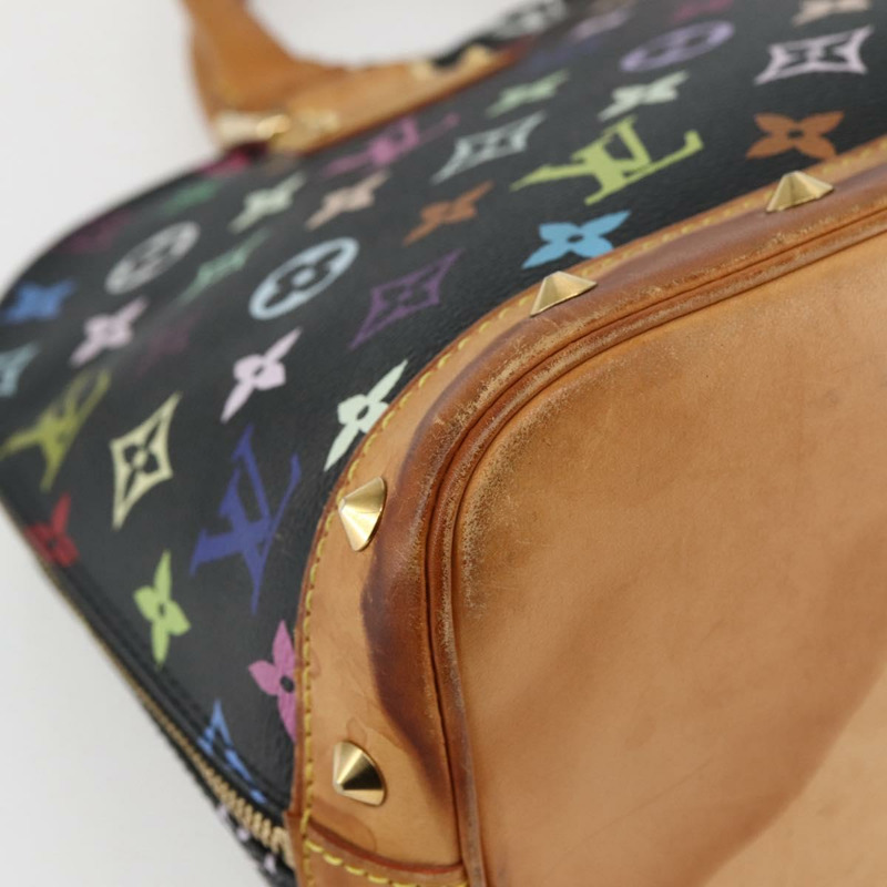 【日本直送】路易威登 Monogram 多色 Alma 手提包 黑色 M92646 LV 授權 128178A-8