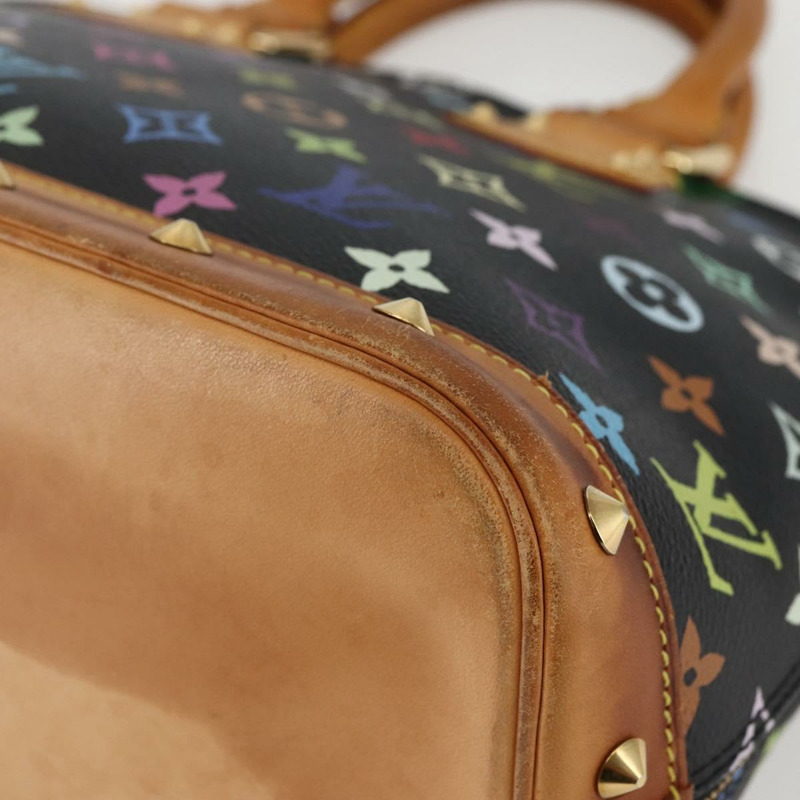 【日本直送】路易威登 Monogram 多色 Alma 手提包 黑色 M92646 LV 授權 128178A-15
