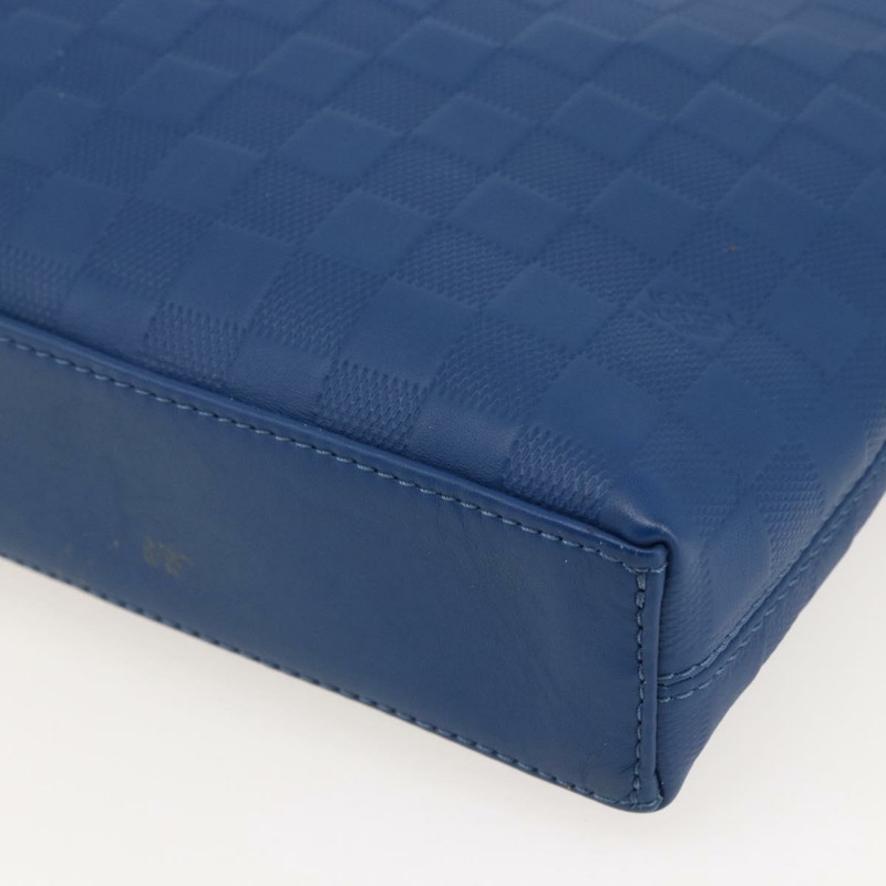 【日本直送】路易威登 Damier Infini Porte 文件Jules 包藍色 N41328 正品 143920-9
