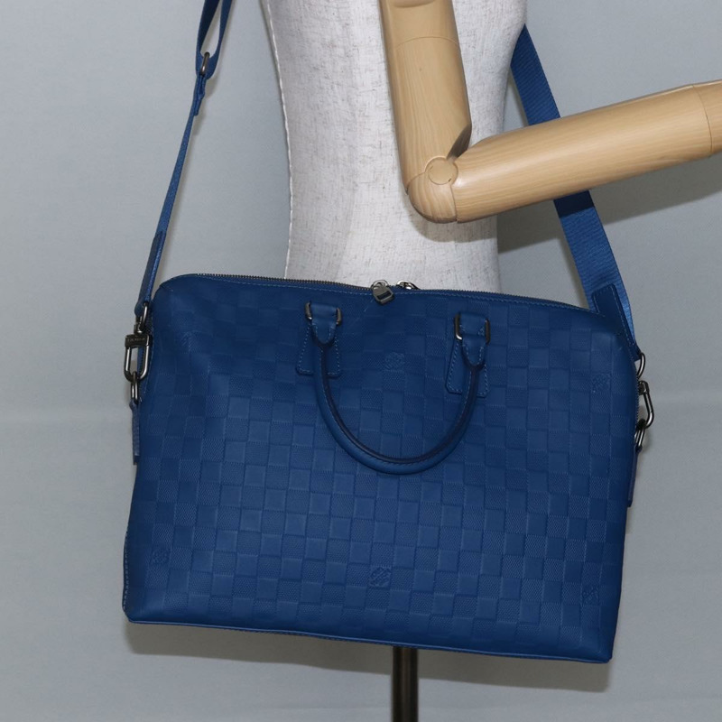 【日本直送】路易威登 Damier Infini Porte 文件Jules 包藍色 N41328 正品 143920-24