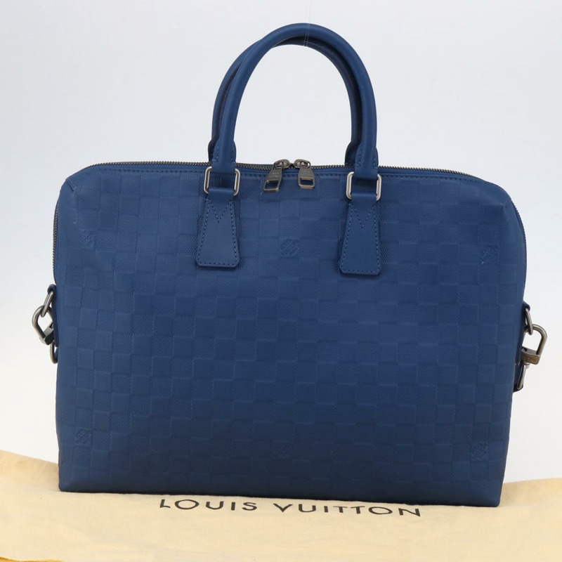 【日本直送】路易威登 Damier Infini Porte 文件Jules 包藍色 N41328 正品 143920-25
