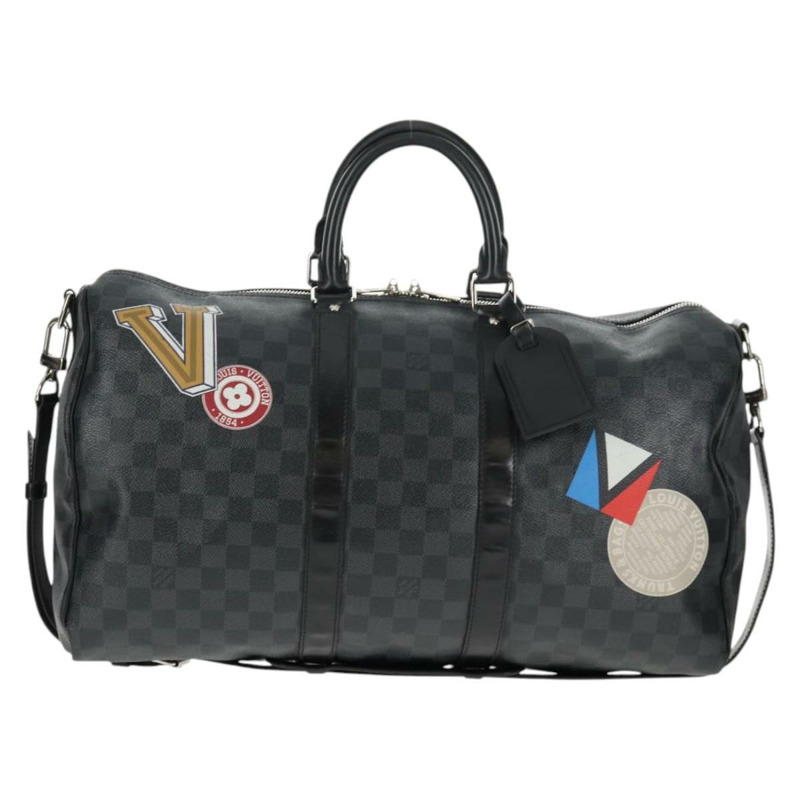 【日本直送】路易威登 Damier Graphite Keepall Bandouliere 45 包 N41057 LV 授權 141724V-1