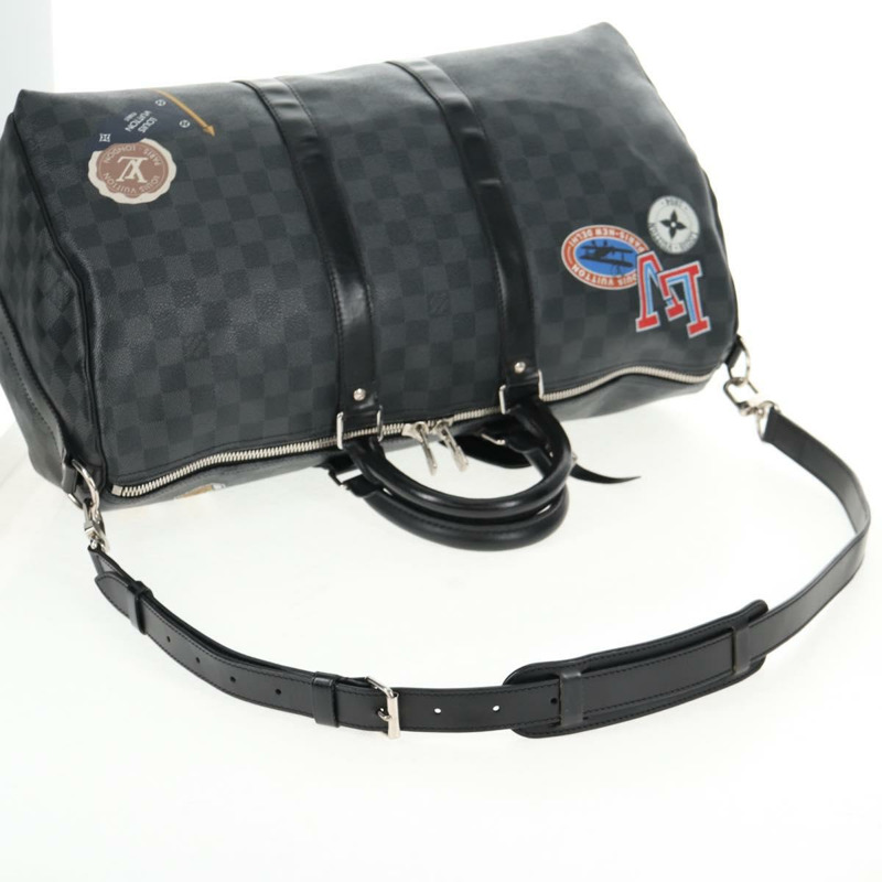 【日本直送】路易威登 Damier Graphite Keepall Bandouliere 45 包 N41057 LV 授權 141724V-9