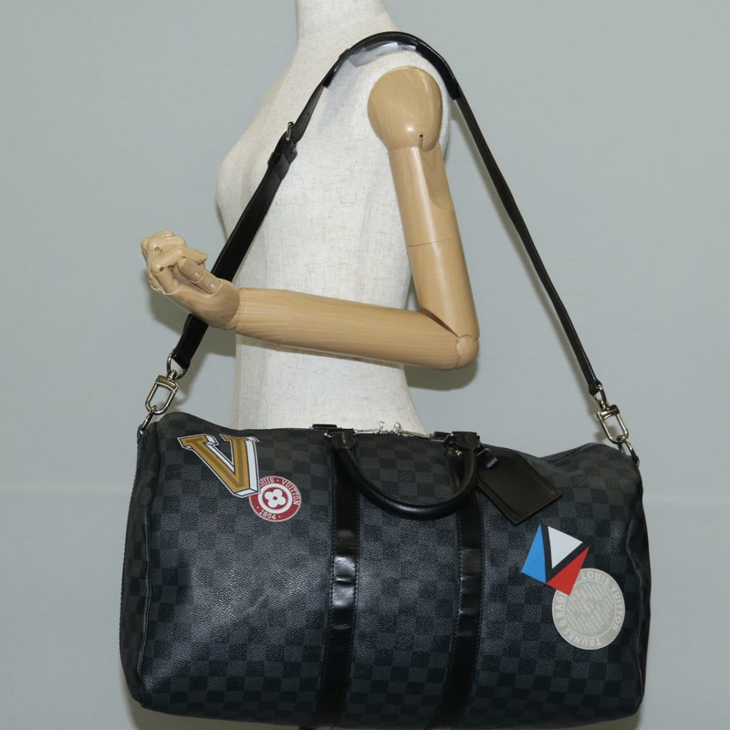 【日本直送】路易威登 Damier Graphite Keepall Bandouliere 45 包 N41057 LV 授權 141724V-30
