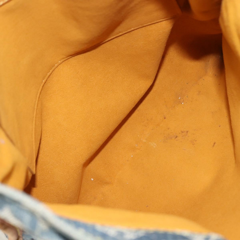 【日本直送】路易威登 Monogram 牛仔布扁平購物托特包藍色 M95018 LV 授權 144442-17