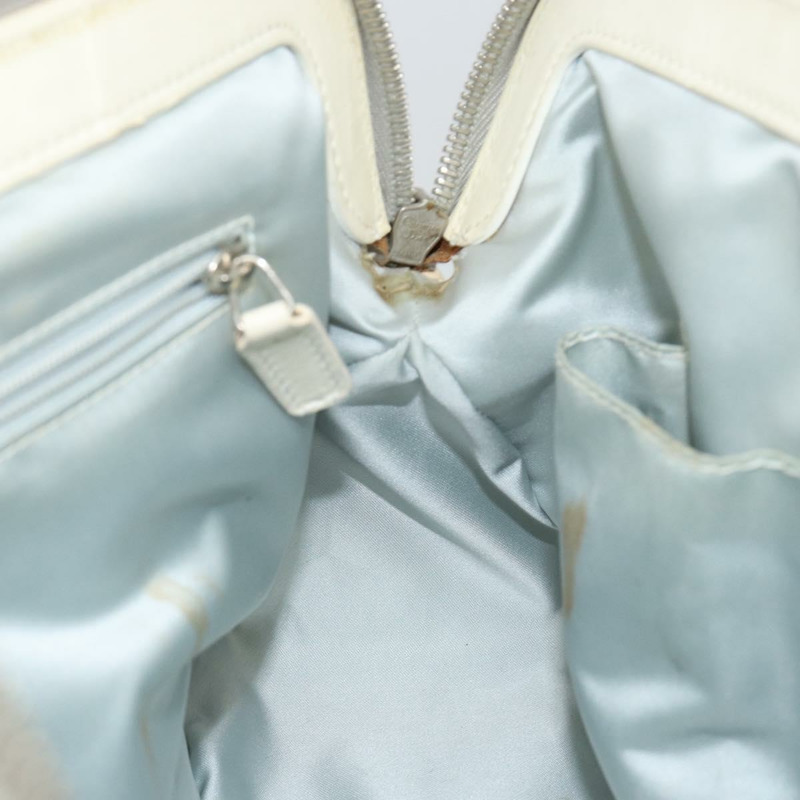 【日本直送】Christian Dior Trotter 帆布鏈條浪漫托特包 PVC 白色正品 144916V-20