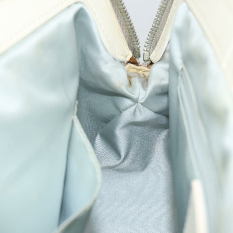 【日本直送】Christian Dior Trotter 帆布鏈條浪漫托特包 PVC 白色正品 144916V-21