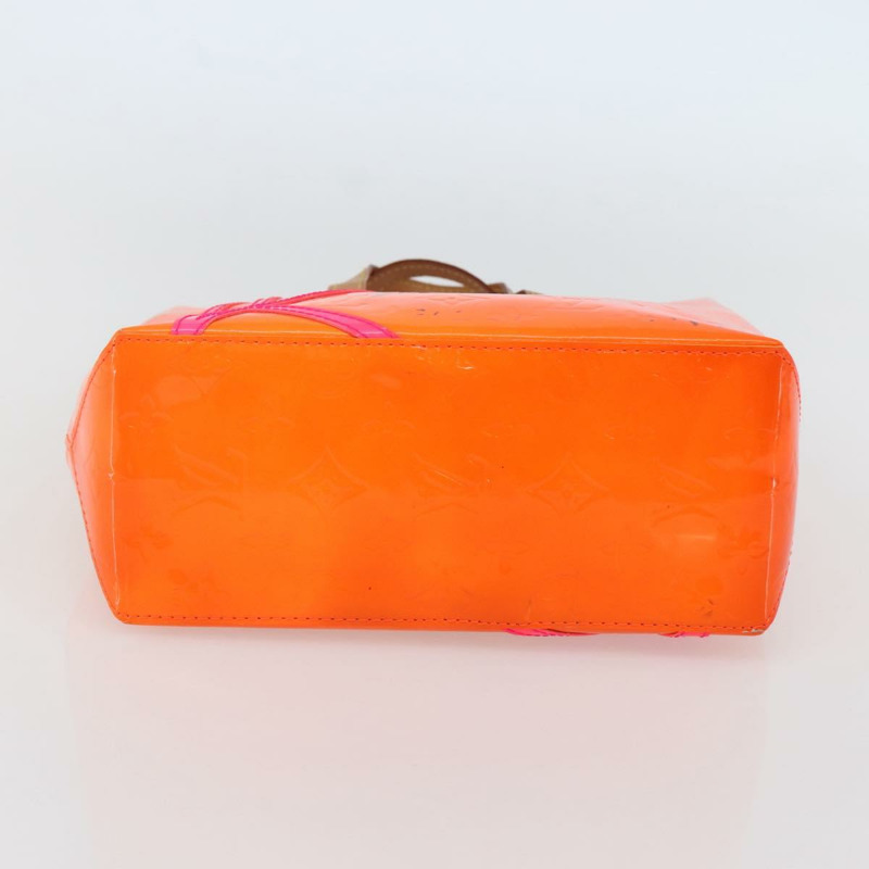 【日本直送】路易威登 Monogram Vernis Fluo Reade PM 包粉色橙色 M91903 正品 143574-4