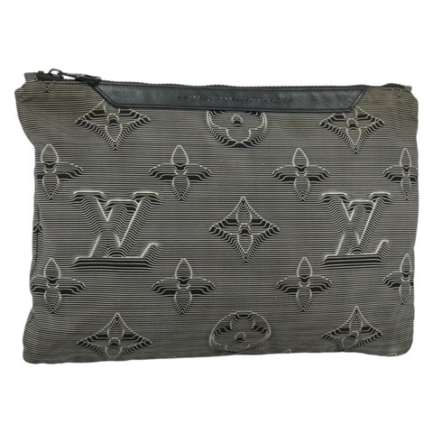路易威登 Monogram 2054 雙面尼龍手拿包 M68777 LV 正品 143523