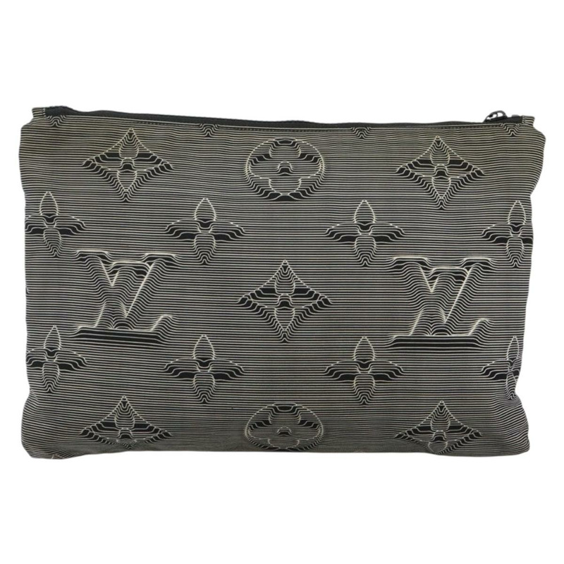 【日本直送】路易威登 Monogram 2054 雙面尼龍手拿包 M68777 LV 正品 143523-2