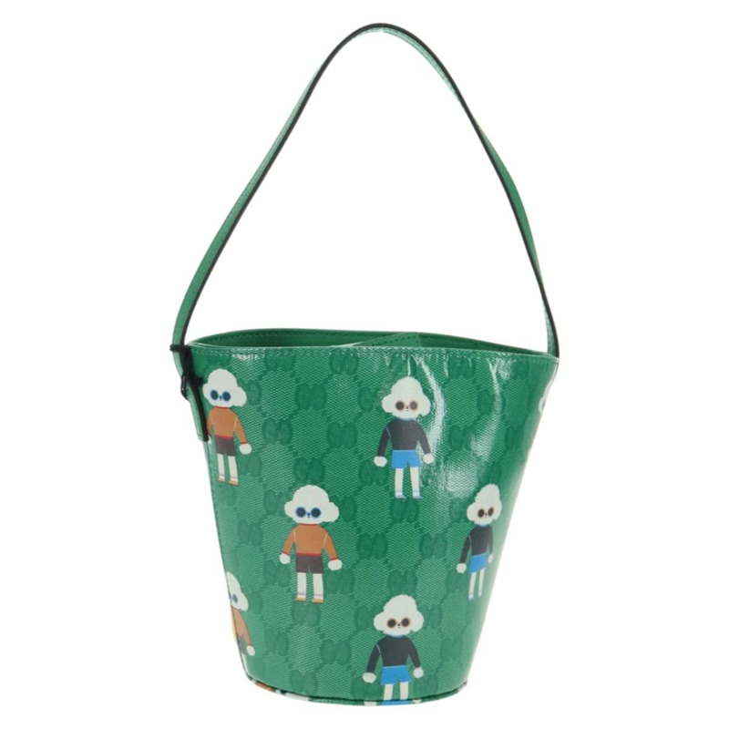 【日本直送】GUCCI GG 水晶兒童金承妍包金綠色 752356 正品 144816V-0