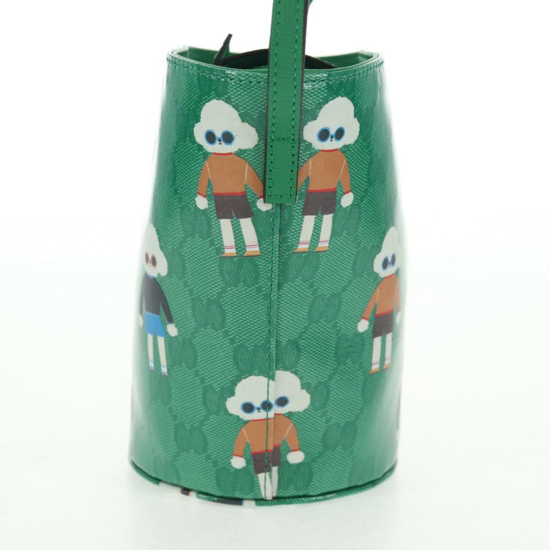 【日本直送】GUCCI GG 水晶兒童金承妍包金綠色 752356 正品 144816V-2