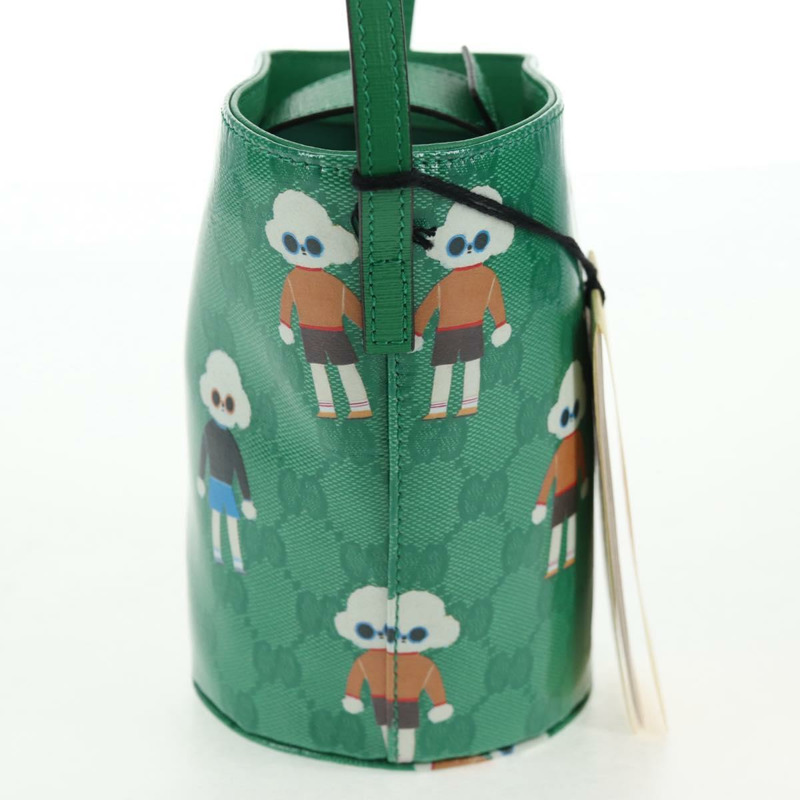 【日本直送】GUCCI GG 水晶兒童金承妍包金綠色 752356 正品 144816V-3