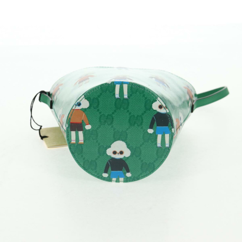 【日本直送】GUCCI GG 水晶兒童金承妍包金綠色 752356 正品 144816V-4