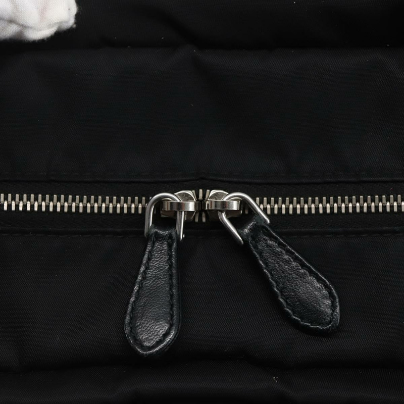 【日本直送】PRADA 手提包 尼龍 2 向 黑色 銀色 正品 139041V-19