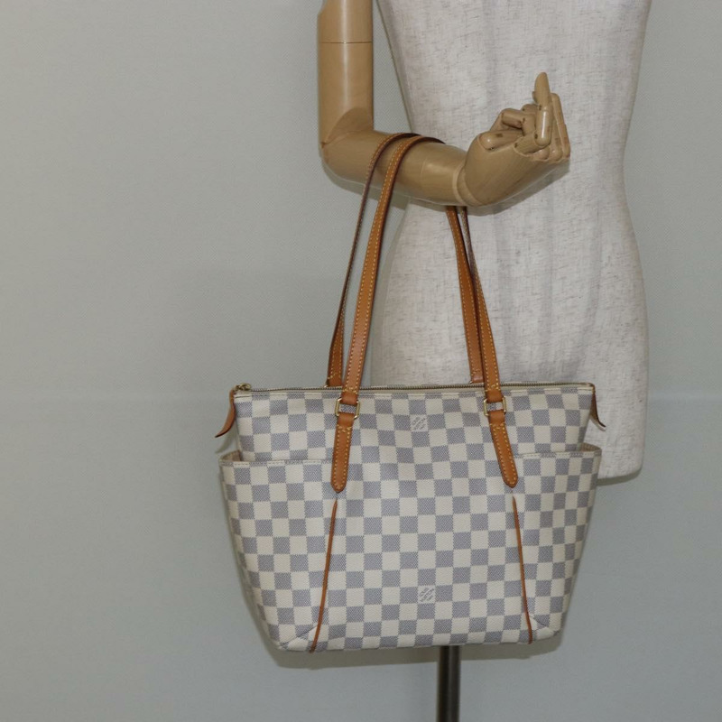 【日本直送】路易威登 Damier Azur Totally PM 托特包 N41280 LV 授權 128912A-24
