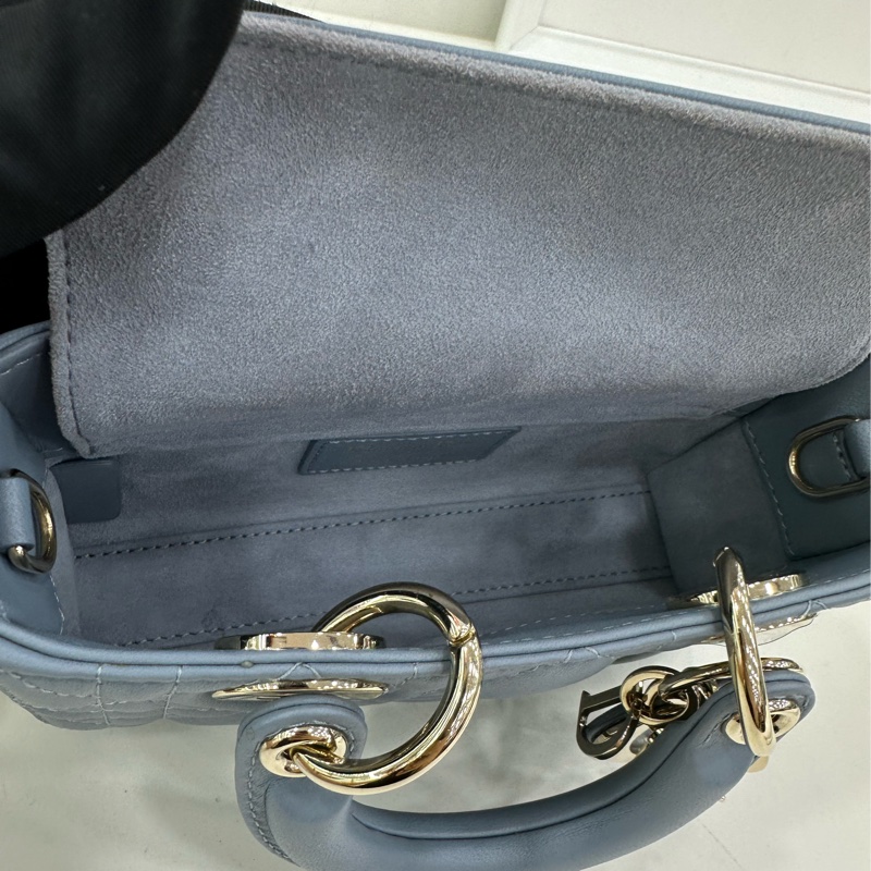 迪奧/Dior mini橫版戴妃三格 D-joy 原始成色 23年編碼-9