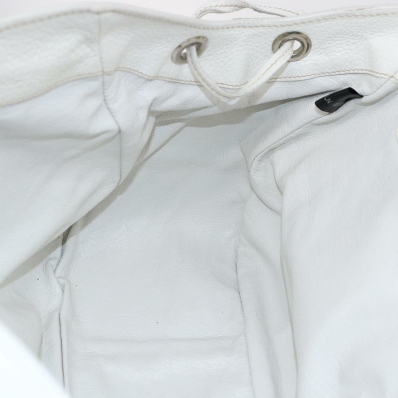 【日本直送】PRADA 托特包 拉菲草 白色 銀色 正品 128924-19