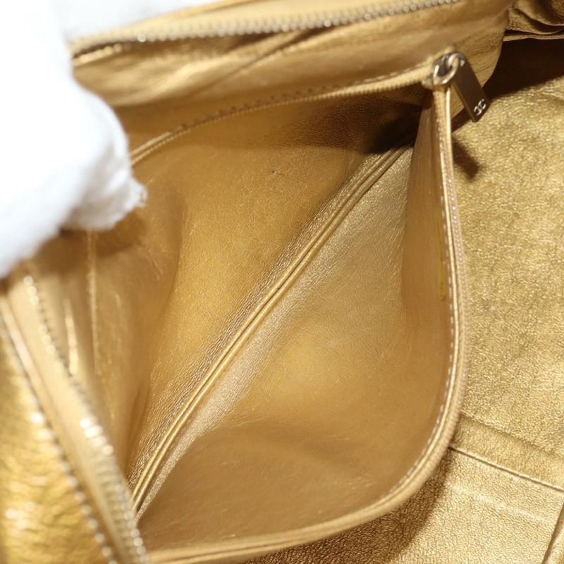 【日本直送】香奈兒鏈單肩包琺瑯金色 CC 正品 137154V-26