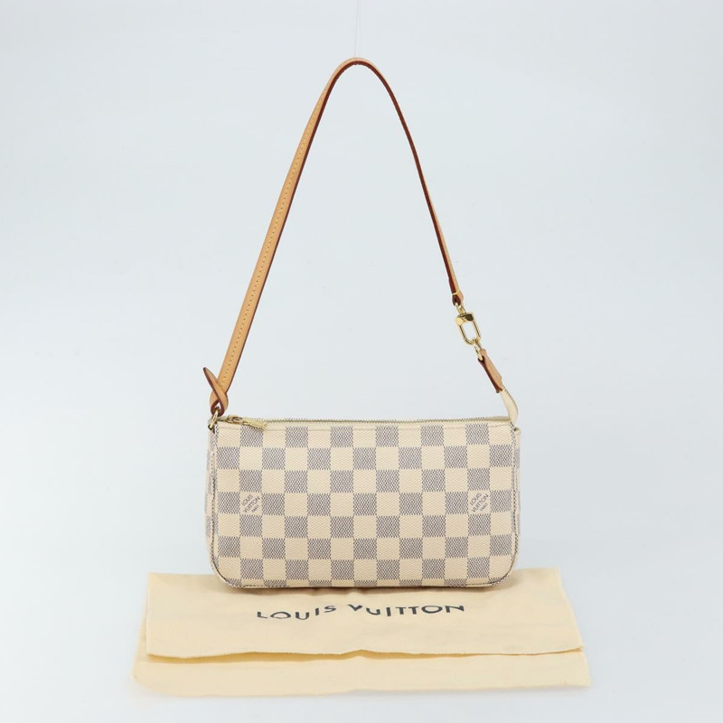 【日本直送】路易威登 Damier Azur 手拿包配件袋 N51986 LV 正品 139040M-11