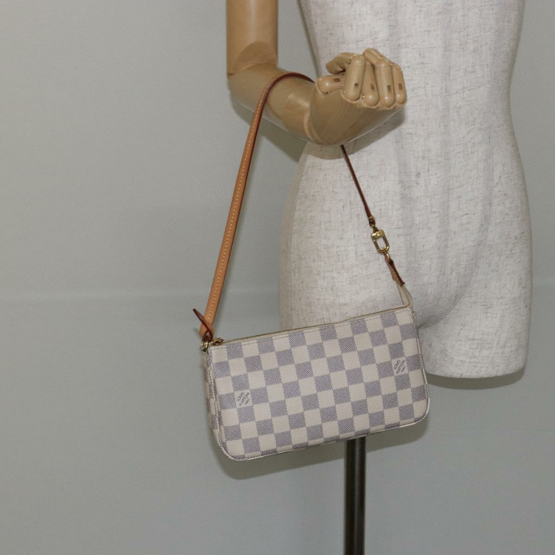 【日本直送】路易威登 Damier Azur 手拿包配件袋 N51986 LV 正品 139040M-20