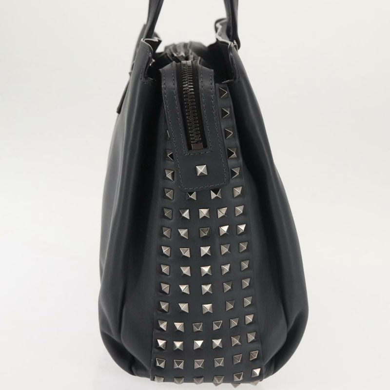 【日本直送】VALENTINO 商務包 皮革 灰色 銀色 正品 bs29682-2