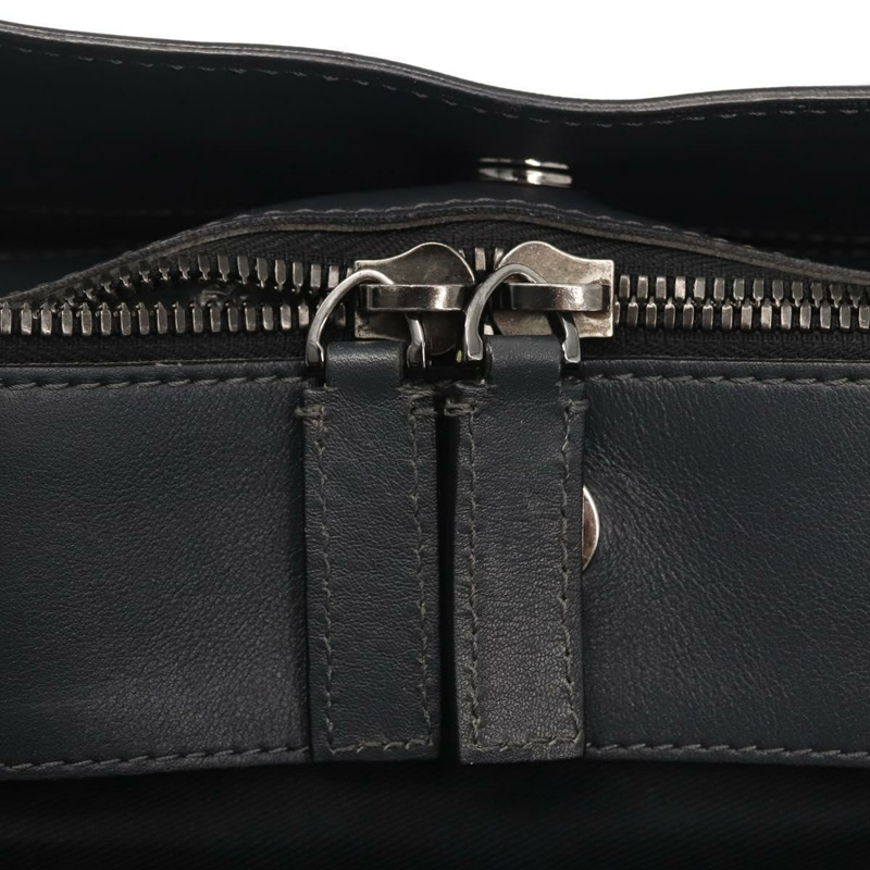 【日本直送】VALENTINO 商務包 皮革 灰色 銀色 正品 bs29682-9