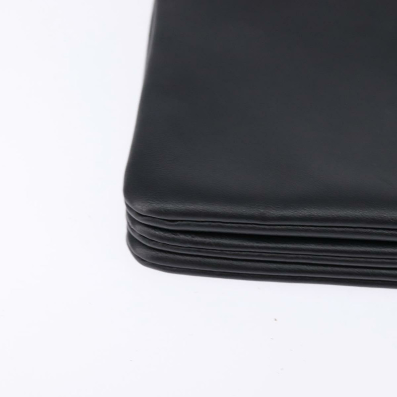 【日本直送】CELINE Trio 肩背包 皮革 黑金 正品 141219V-8