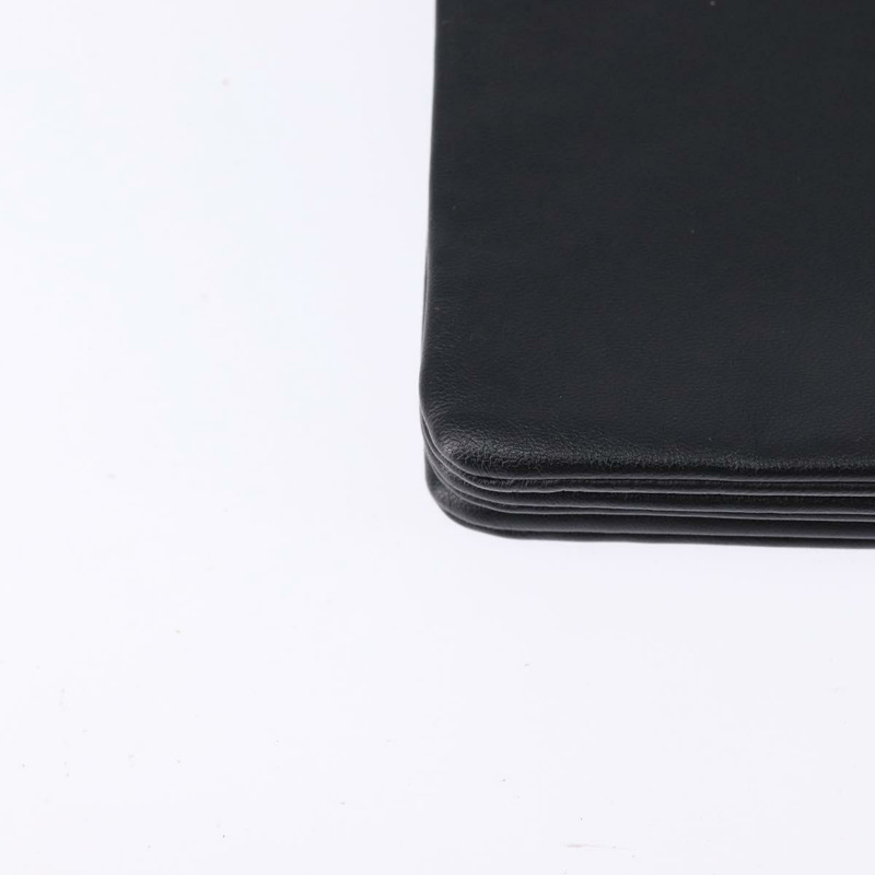 【日本直送】CELINE Trio 肩背包 皮革 黑金 正品 141219V-14