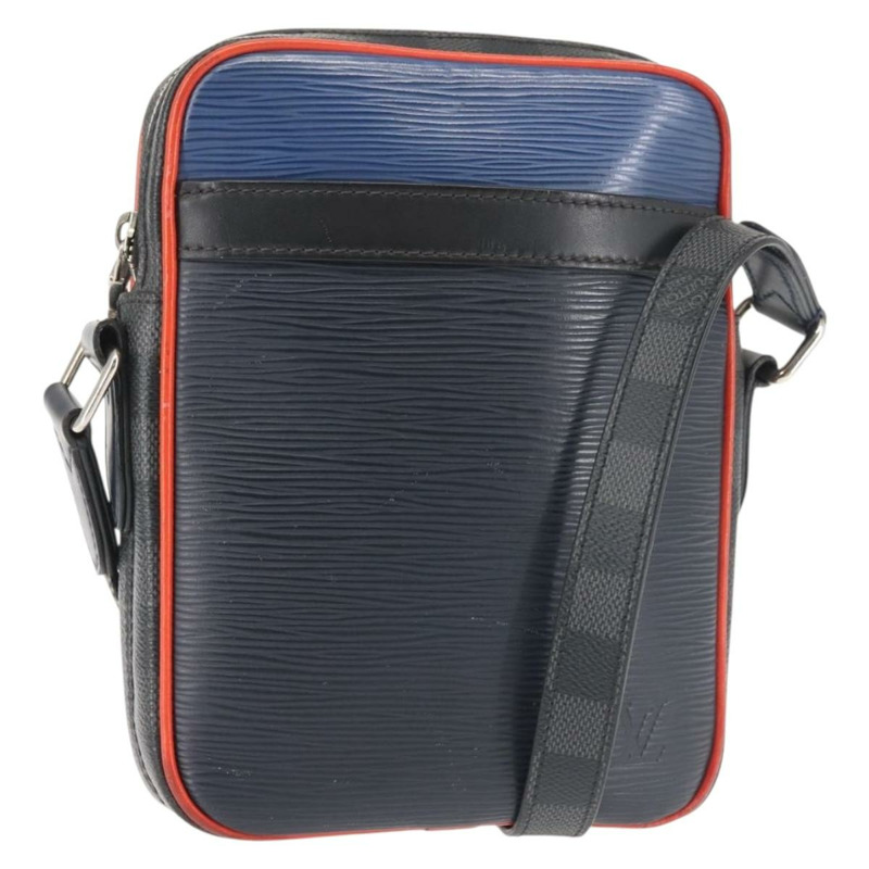 【日本直送】路易威登 Epi Damier 石墨 Danube 小號包海軍藍 M51460 LV 正品 BA6348-0