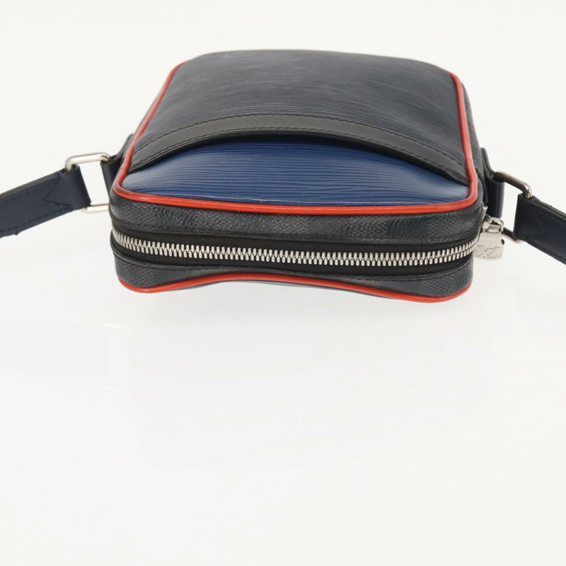 【日本直送】路易威登 Epi Damier 石墨 Danube 小號包海軍藍 M51460 LV 正品 BA6348-5