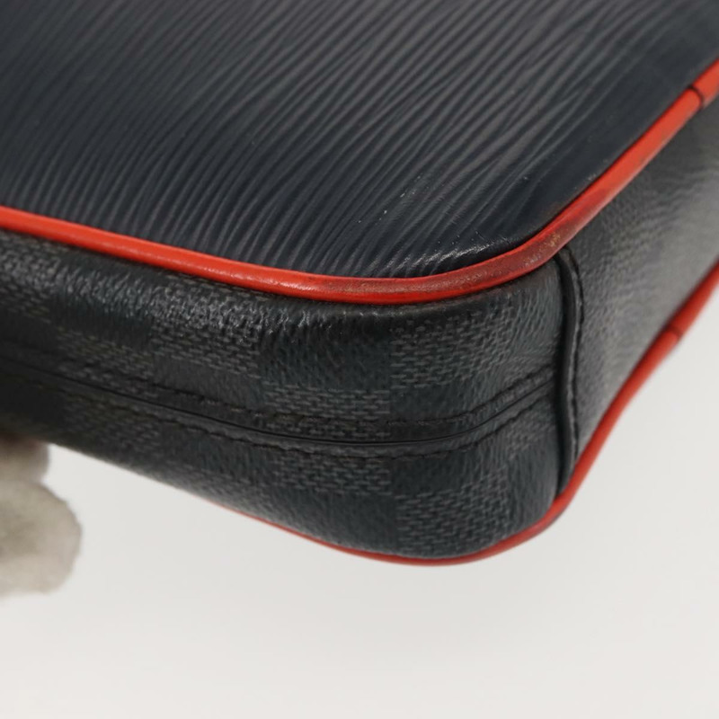 【日本直送】路易威登 Epi Damier 石墨 Danube 小號包海軍藍 M51460 LV 正品 BA6348-13