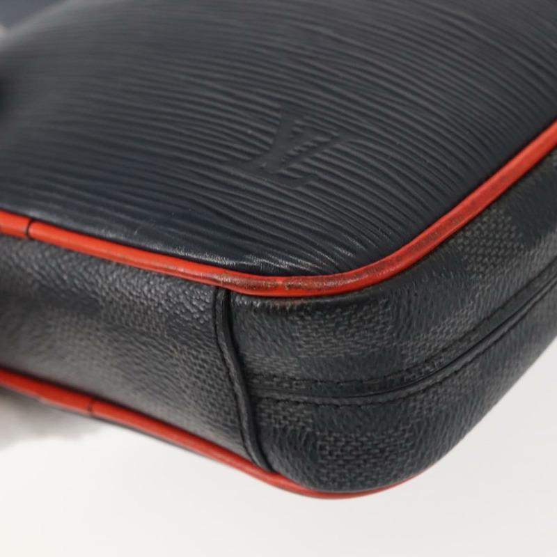 【日本直送】路易威登 Epi Damier 石墨 Danube 小號包海軍藍 M51460 LV 正品 BA6348-14