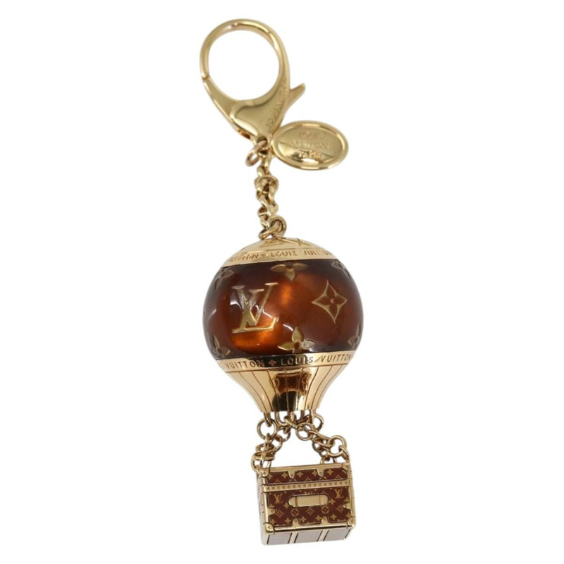 【日本直送】LOUIS VUITTON BijouxSac Montgolfier Charm 金屬金色 M66370 LV Auth 145064A-1