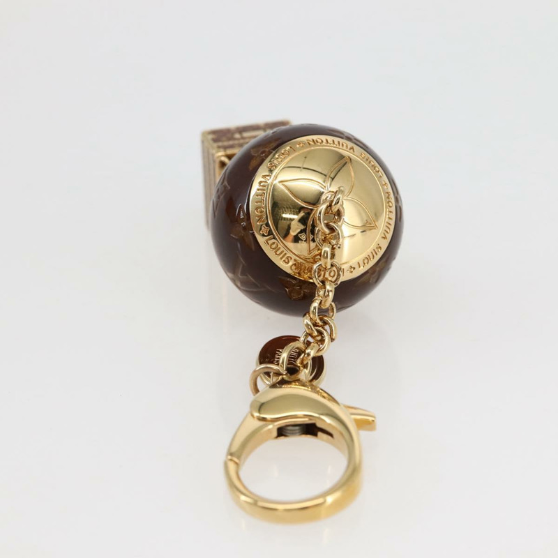【日本直送】LOUIS VUITTON BijouxSac Montgolfier Charm 金屬金色 M66370 LV Auth 145064A-4