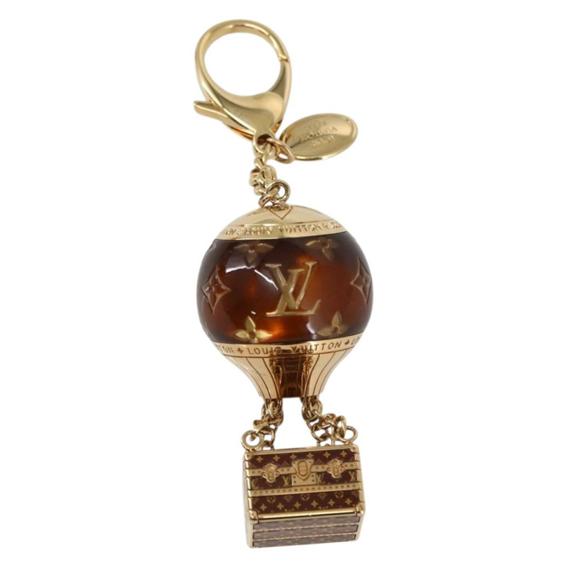 【日本直送】LOUIS VUITTON BijouxSac Montgolfier Charm 金屬金色 M66370 LV Auth 145064A-12