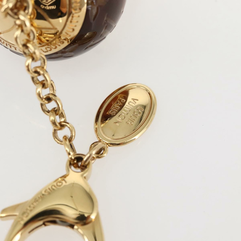 【日本直送】LOUIS VUITTON BijouxSac Montgolfier Charm 金屬金色 M66370 LV Auth 145064A-13