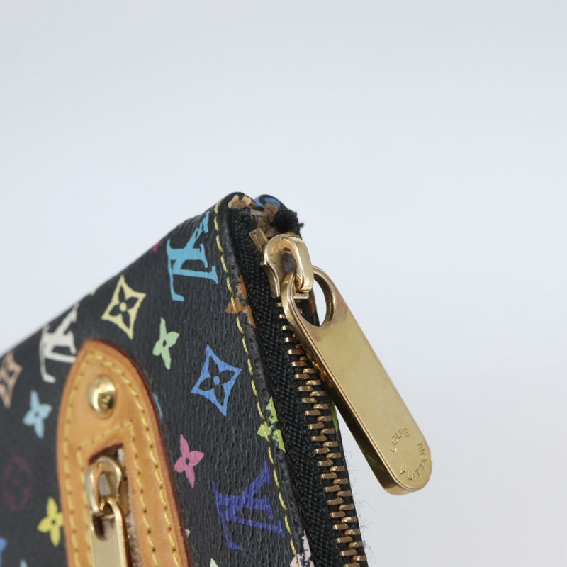 【日本直送】路易威登 Monogram 多色 Pochette GM 手拿包 黑色 M60027 LV 正品 144890V-7