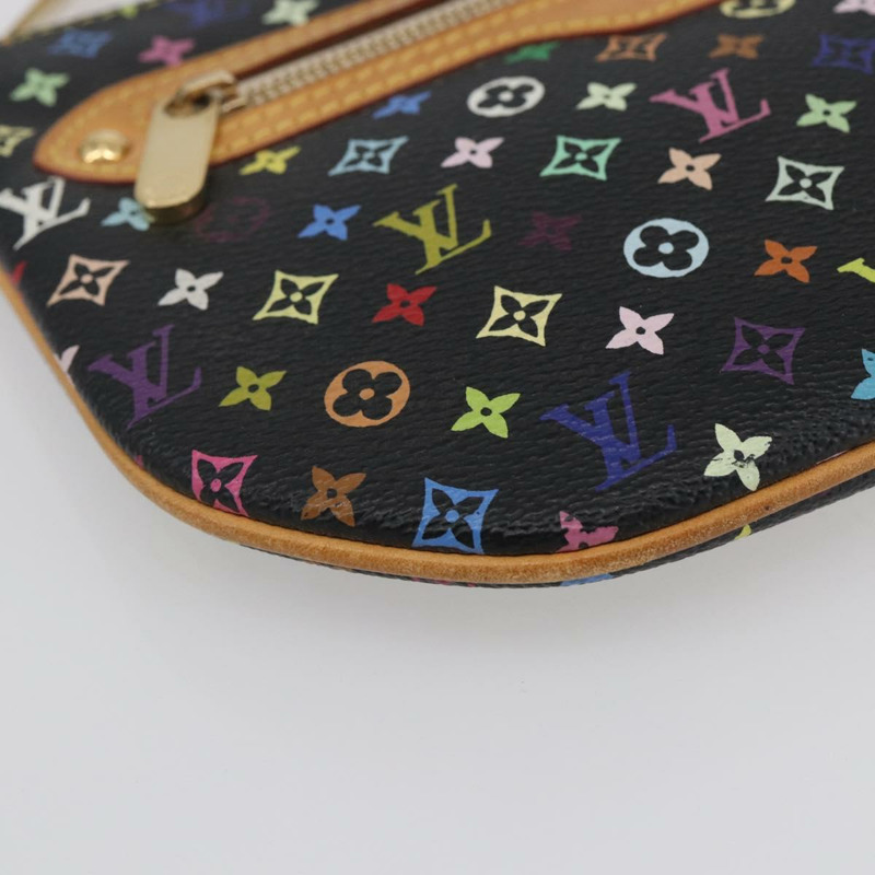 【日本直送】路易威登 Monogram 多色 Pochette GM 手拿包 黑色 M60027 LV 正品 144890V-13