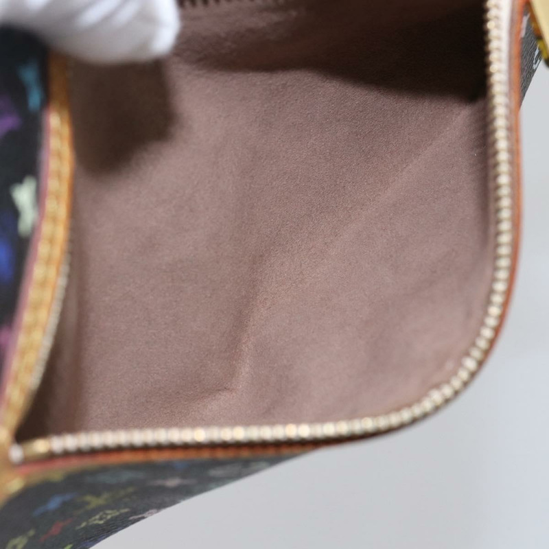 【日本直送】路易威登 Monogram 多色 Pochette GM 手拿包 黑色 M60027 LV 正品 144890V-19